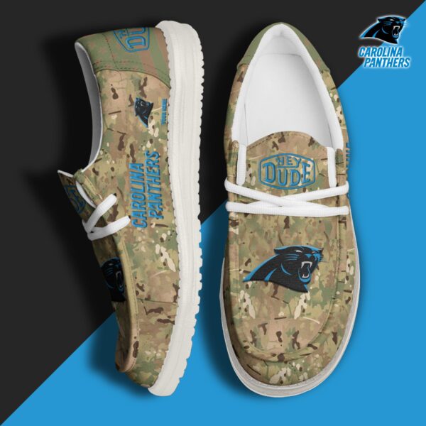 Tubopro Carolina Panthers Personalized Hey Dude Shoes For Men And Women
