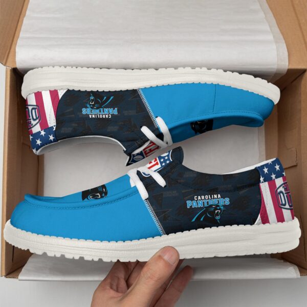 Tubopro Carolina Panthers Personalized Hey Dude Shoes For Men And Women - Image 2