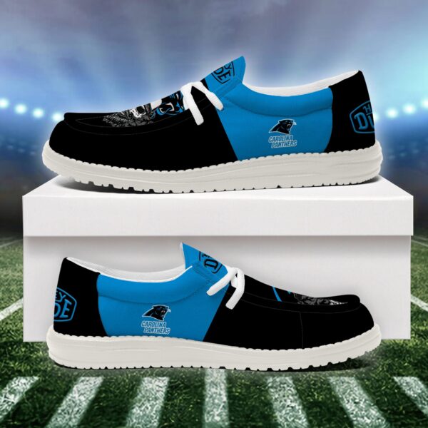 Tubopro Carolina Panthers Personalized Hey Dude Shoes For Men And Women - Image 4