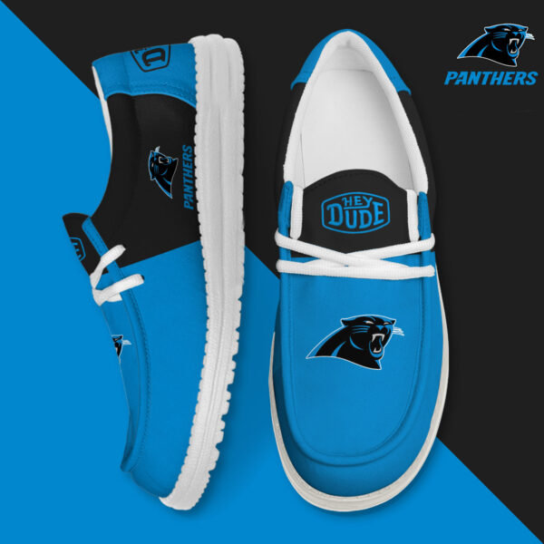 Tubopro Carolina Panthers Personalized Hey Dude Shoes For Men And Women