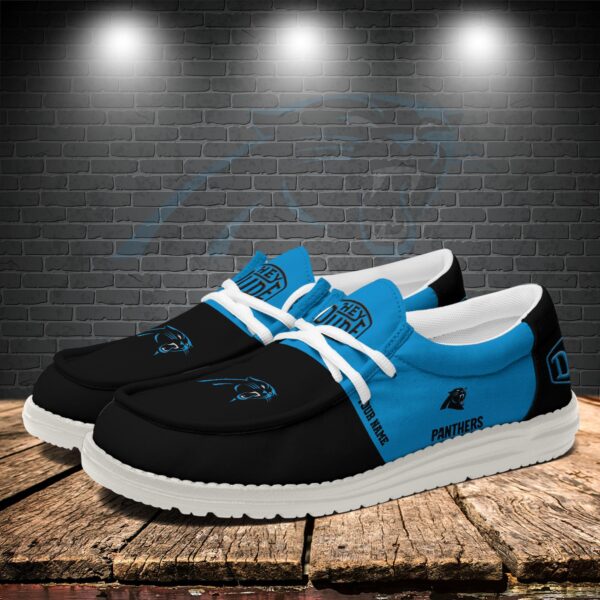 Tubopro Carolina Panthers Personalized Hey Dude Shoes For Men And Women - Image 3