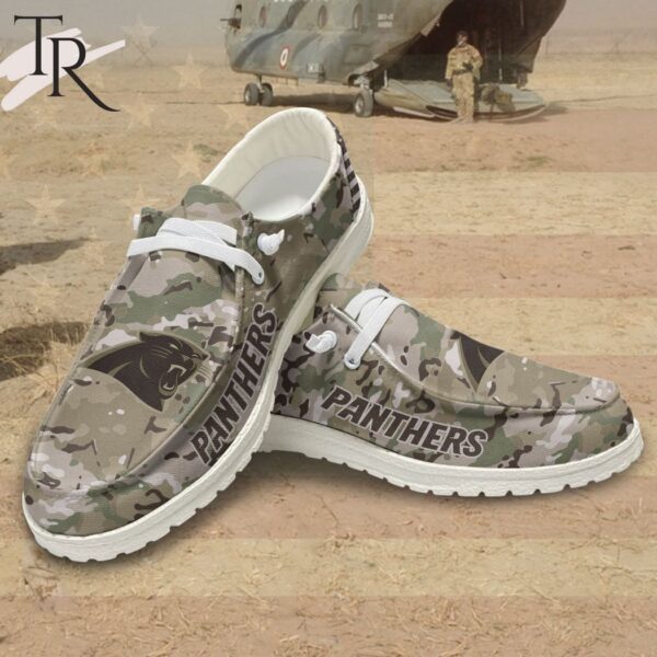Tubopro Carolina Panthers Personalized Hey Dude Shoes For Men And Women