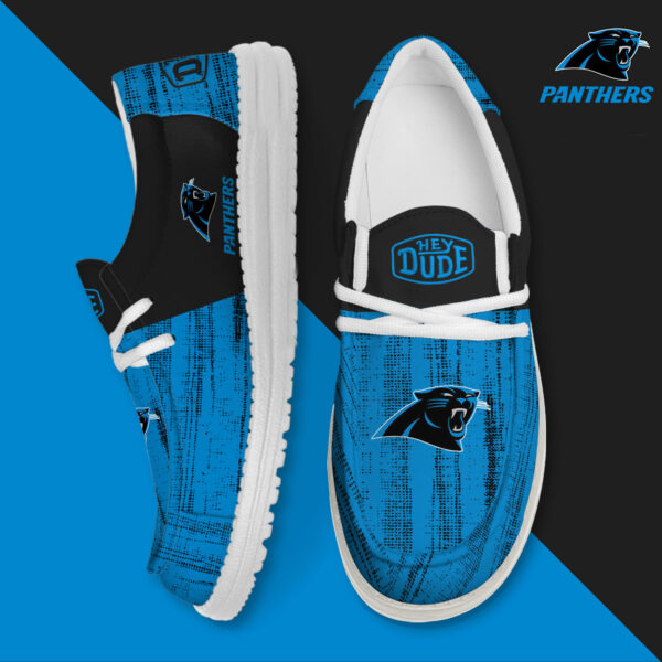 Tubopro Carolina Panthers Personalized Hey Dude Shoes For Men And Women