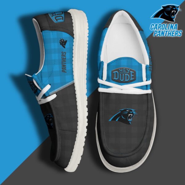 Tubopro Carolina Panthers Personalized Hey Dude Shoes For Men And Women