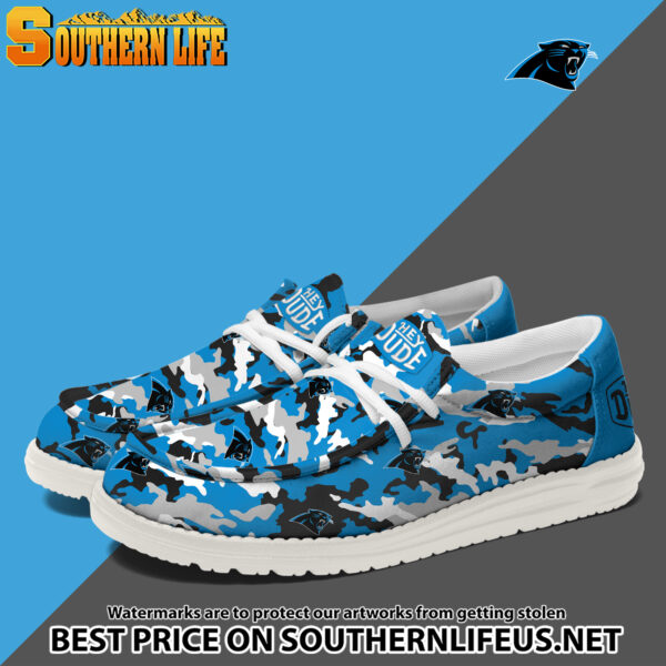 Tubopro Carolina Panthers Personalized Hey Dude Shoes For Men And Women - Image 2