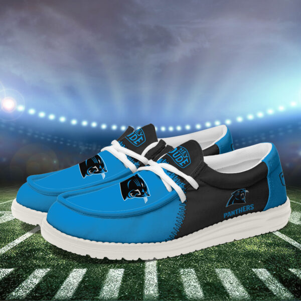 Tubopro Carolina Panthers Personalized Hey Dude Shoes For Men And Women - Image 3