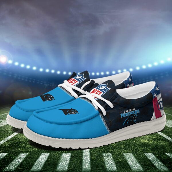 Tubopro Carolina Panthers Personalized Hey Dude Shoes For Men And Women - Image 3