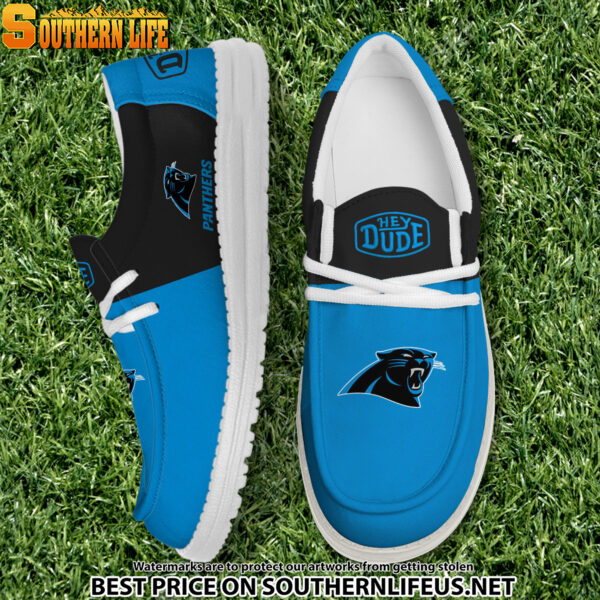 Tubopro Carolina Panthers Personalized Hey Dude Shoes For Men And Women