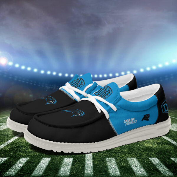 Tubopro Carolina Panthers Personalized Hey Dude Shoes For Men And Women - Image 4
