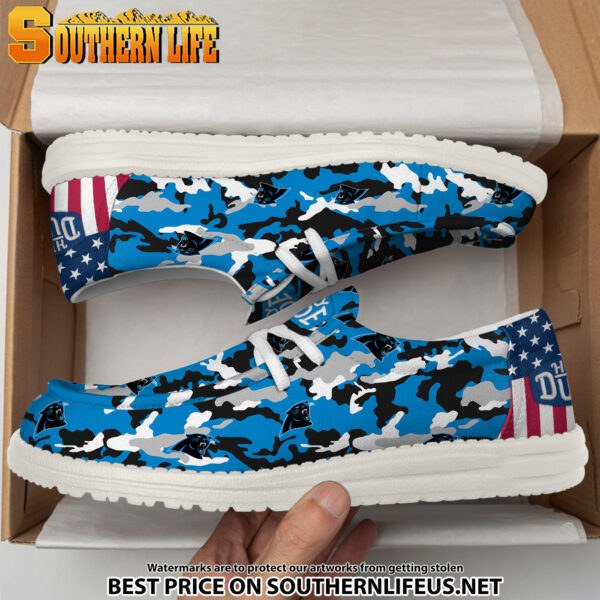 Tubopro Carolina Panthers Personalized Hey Dude Shoes For Men And Women - Image 4