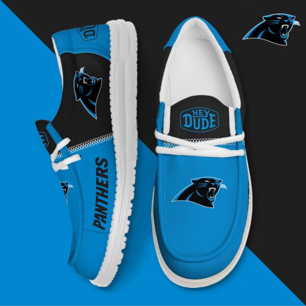 Tubopro Carolina Panthers Personalized Hey Dude Shoes For Men And Women