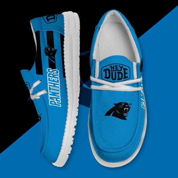 Tubopro Carolina Panthers Personalized Hey Dude Shoes For Men And Women