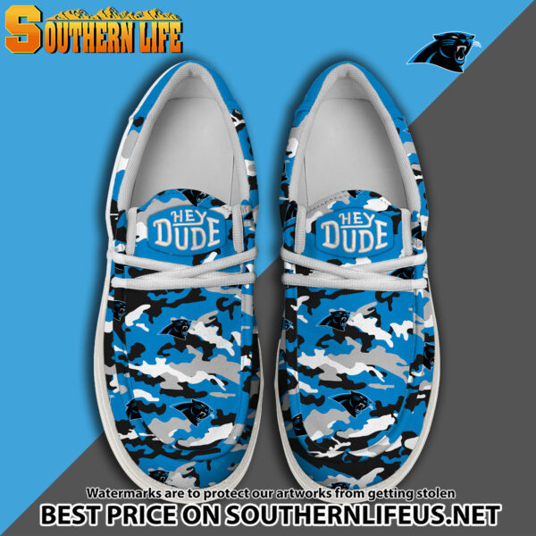 Tubopro Carolina Panthers Personalized Hey Dude Shoes For Men And Women