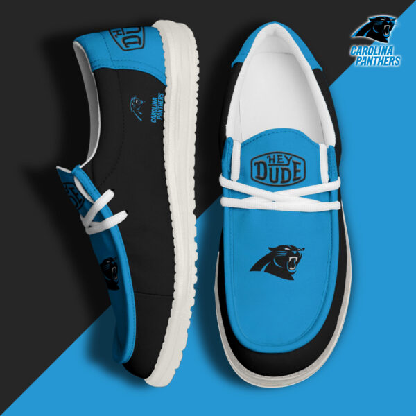 Tubopro Carolina Panthers Personalized Hey Dude Shoes For Men And Women