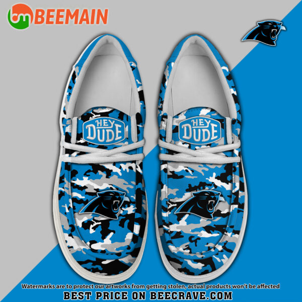 Tubopro Carolina Panthers Personalized Hey Dude Shoes For Men And Women