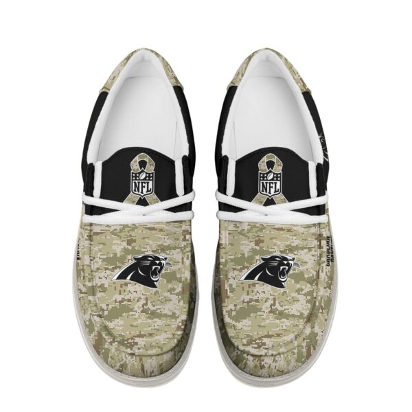 Tubopro Carolina Panthers Personalized Hey Dude Shoes For Men And Women - Image 4