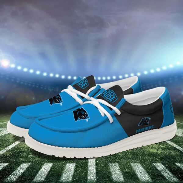 Tubopro Carolina Panthers Personalized Hey Dude Shoes For Men And Women - Image 3