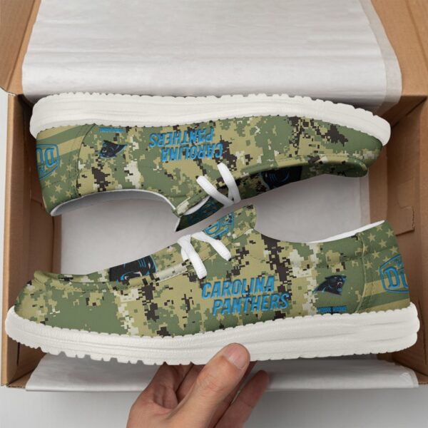 Tubopro Carolina Panthers Personalized Hey Dude Shoes For Men And Women - Image 2
