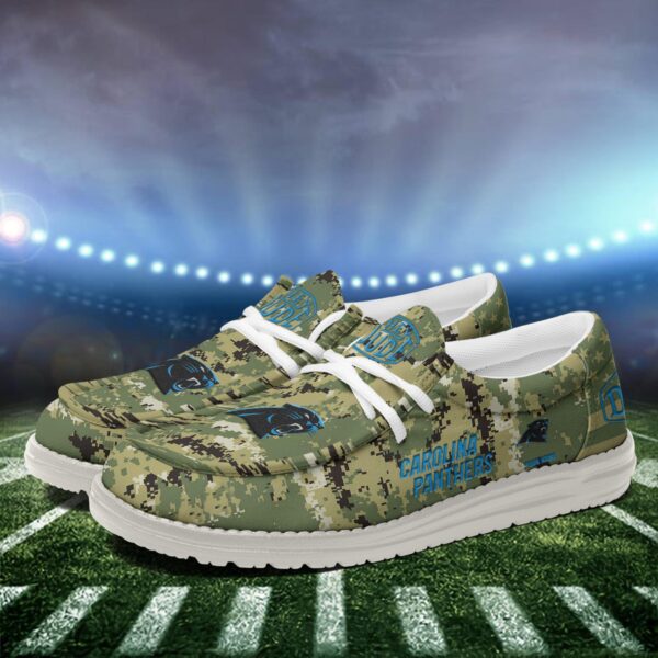 Tubopro Carolina Panthers Personalized Hey Dude Shoes For Men And Women - Image 3