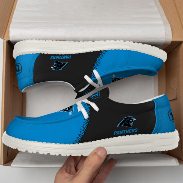 Tubopro Carolina Panthers Personalized Hey Dude Shoes For Men And Women - Image 2