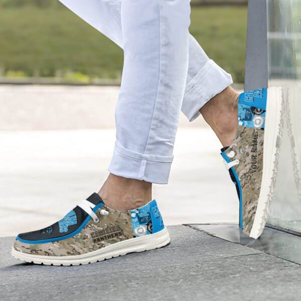 Tubopro Carolina Panthers Personalized Hey Dude Shoes For Men And Women - Image 4
