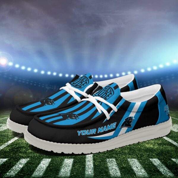 Tubopro Carolina Panthers Personalized Hey Dude Shoes For Men And Women - Image 3