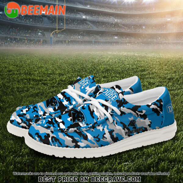 Tubopro Carolina Panthers Personalized Hey Dude Shoes For Men And Women - Image 2