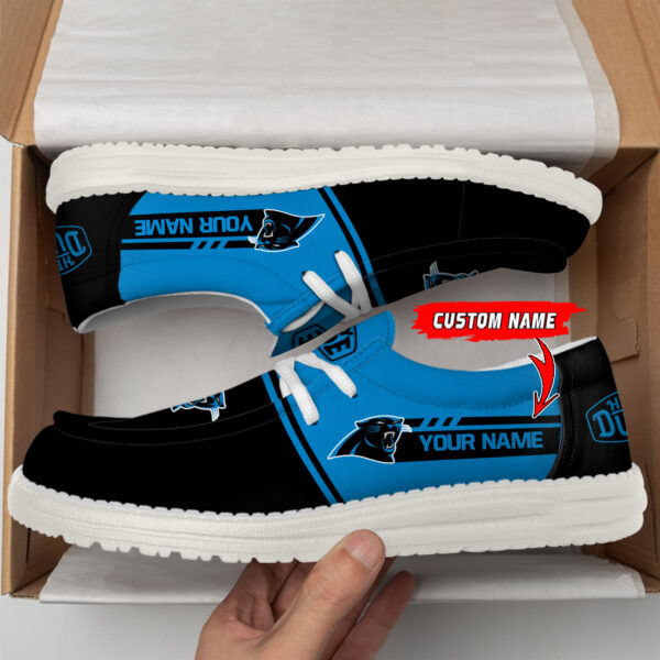 Tubopro Carolina Panthers Personalized Hey Dude Shoes For Men And Women - Image 2