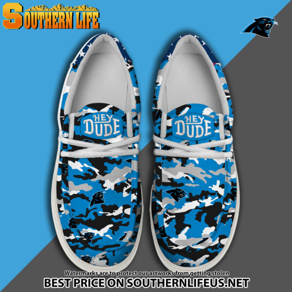Tubopro Carolina Panthers Personalized Hey Dude Shoes For Men And Women