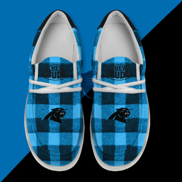 Tubopro Carolina Panthers Personalized Hey Dude Shoes For Men And Women