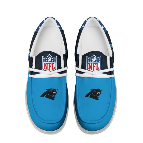 Tubopro Carolina Panthers Personalized Hey Dude Shoes For Men And Women - Image 4