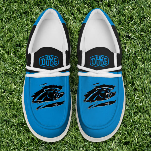 Tubopro Carolina Panthers Personalized Hey Dude Shoes For Men And Women - Image 5