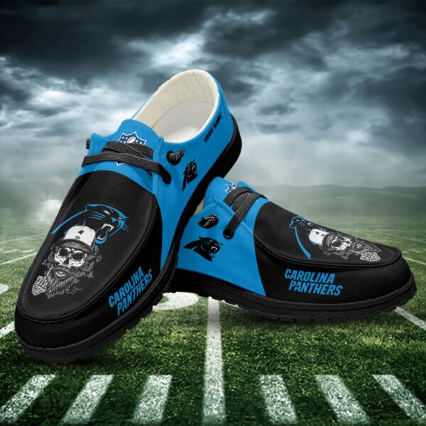 Tubopro Carolina Panthers Personalized Hey Dude Shoes For Men And Women - Image 2