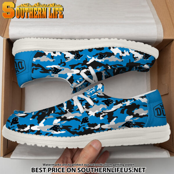 Tubopro Carolina Panthers Personalized Hey Dude Shoes For Men And Women - Image 4
