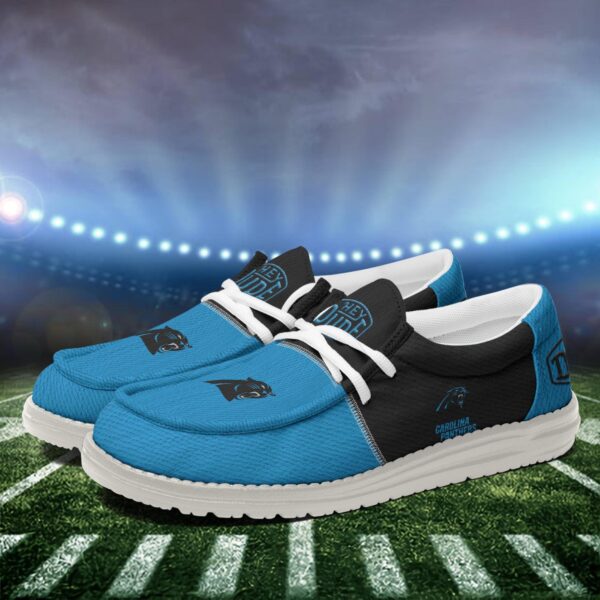 Tubopro Carolina Panthers Personalized Hey Dude Shoes For Men And Women - Image 3