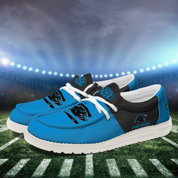 Tubopro Carolina Panthers Personalized Hey Dude Shoes For Men And Women - Image 2