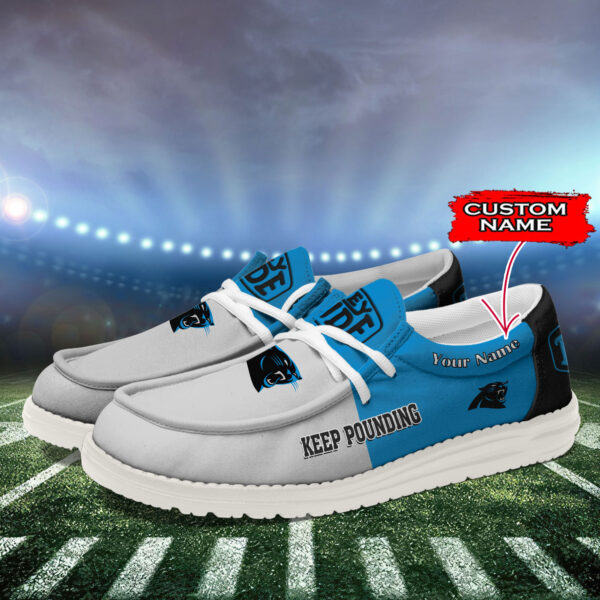 Tubopro Carolina Panthers Personalized Hey Dude Shoes For Men And Women - Image 3