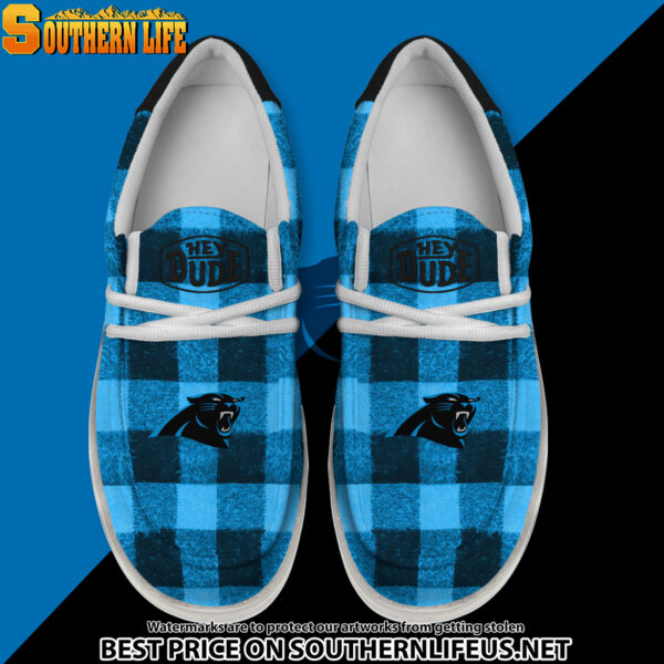 Tubopro Carolina Panthers Personalized Hey Dude Shoes For Men And Women