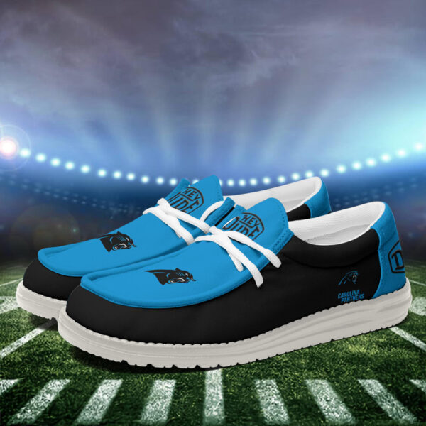 Tubopro Carolina Panthers Personalized Hey Dude Shoes For Men And Women - Image 3
