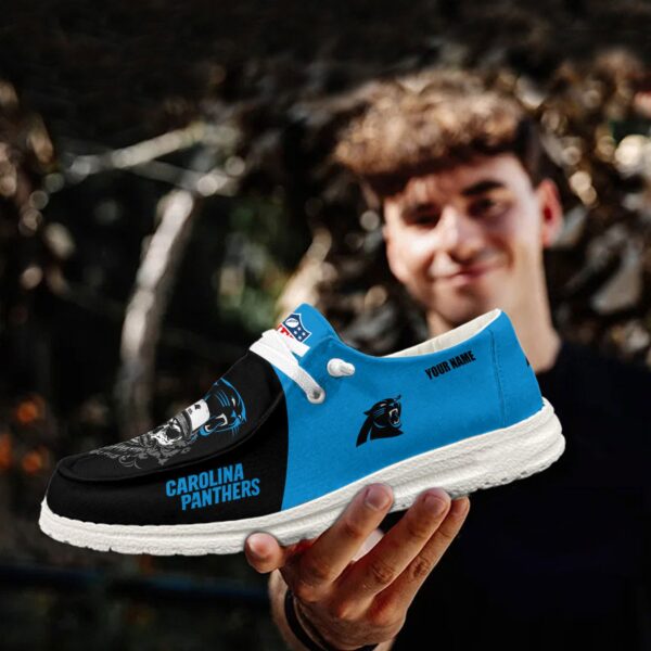 Tubopro Carolina Panthers Personalized Hey Dude Shoes For Men And Women - Image 5