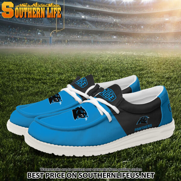 Tubopro Carolina Panthers Personalized Hey Dude Shoes For Men And Women - Image 2