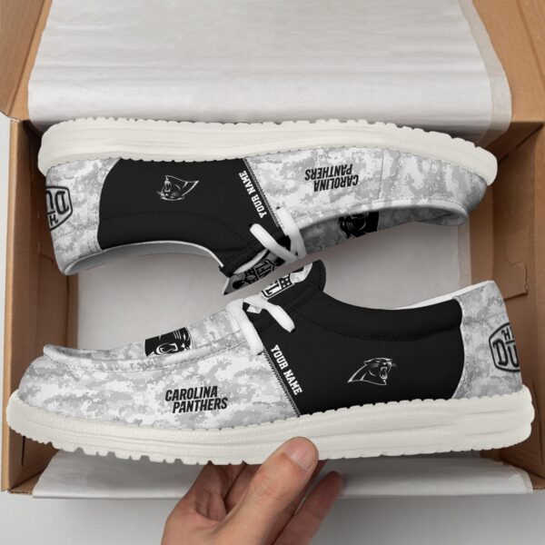 Tubopro Carolina Panthers Personalized Hey Dude Shoes For Men And Women - Image 2