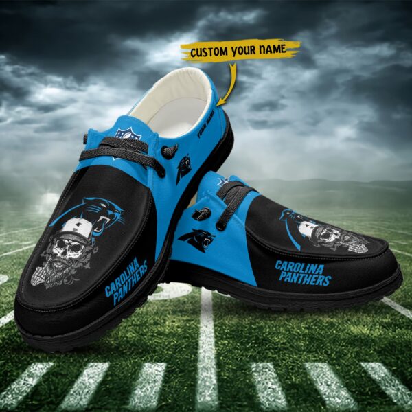 Tubopro Carolina Panthers Personalized Hey Dude Shoes For Men And Women - Image 4
