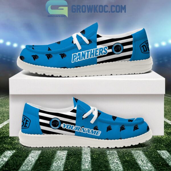 Tubopro Carolina Panthers Personalized Hey Dude Shoes For Men And Women - Image 2
