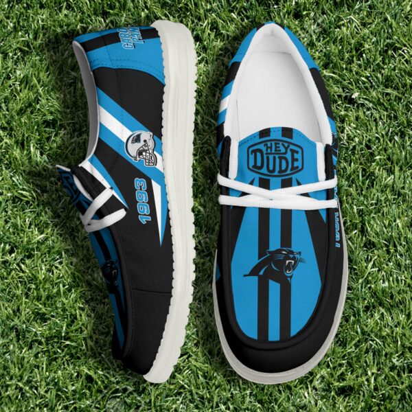 Tubopro Carolina Panthers Personalized Hey Dude Shoes For Men And Women