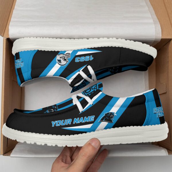 Tubopro Carolina Panthers Personalized Hey Dude Shoes For Men And Women - Image 2