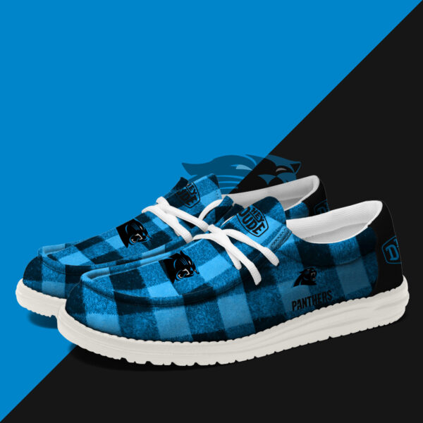 Tubopro Carolina Panthers Personalized Hey Dude Shoes For Men And Women - Image 2