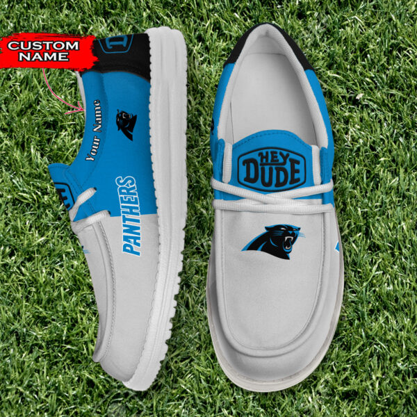 Tubopro Carolina Panthers Personalized Hey Dude Shoes For Men And Women