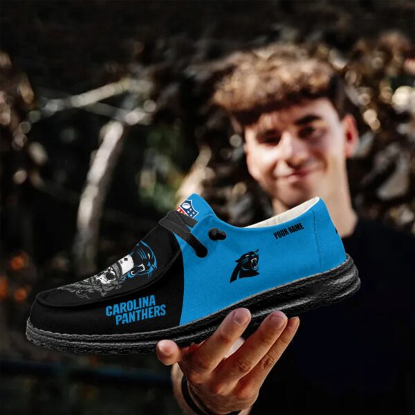 Tubopro Carolina Panthers Personalized Hey Dude Shoes For Men And Women - Image 6