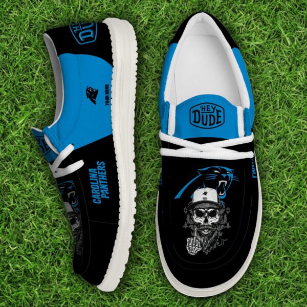 Tubopro Carolina Panthers Personalized Hey Dude Shoes For Men And Women